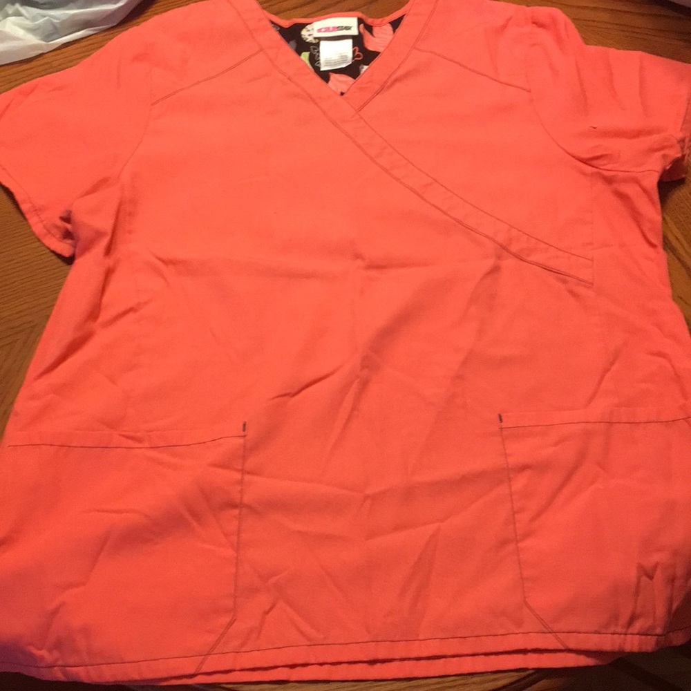 Scrub star scrub top